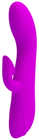 Pretty Love Flirt Rechargeable Multi Function Rabbit Vibrator Purple Rabbit Vibrators